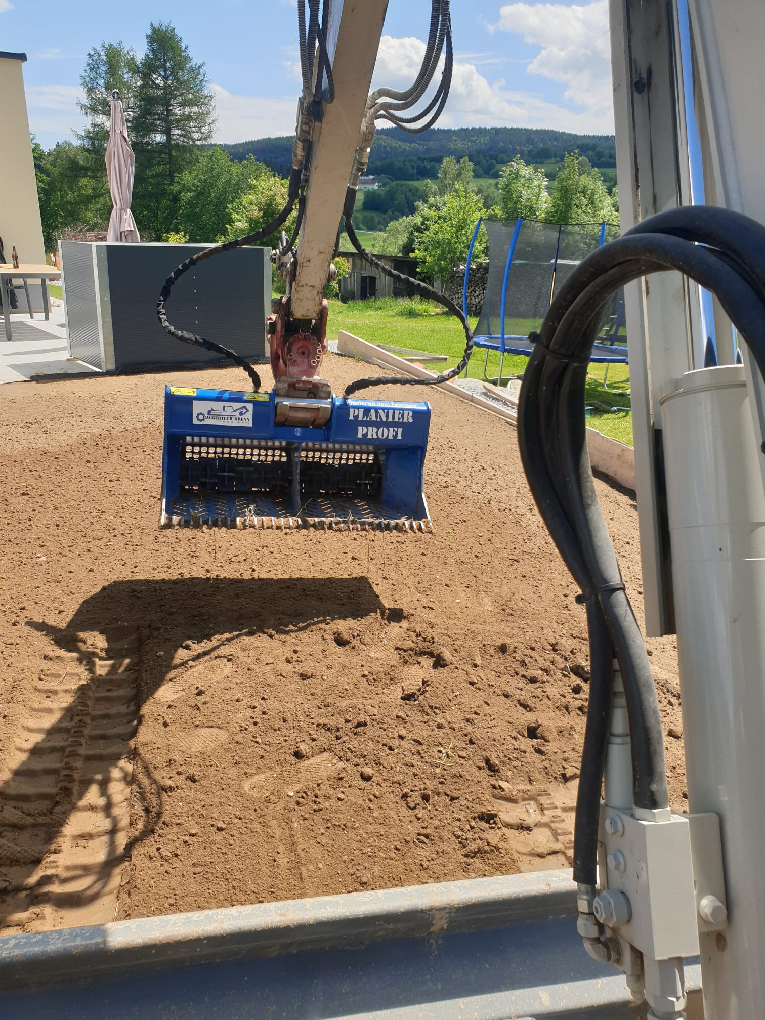 Baggertech im Einsatz